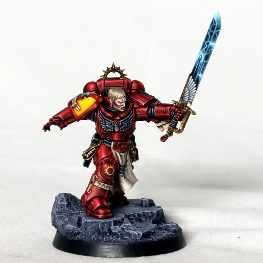 Painted miniature showcase